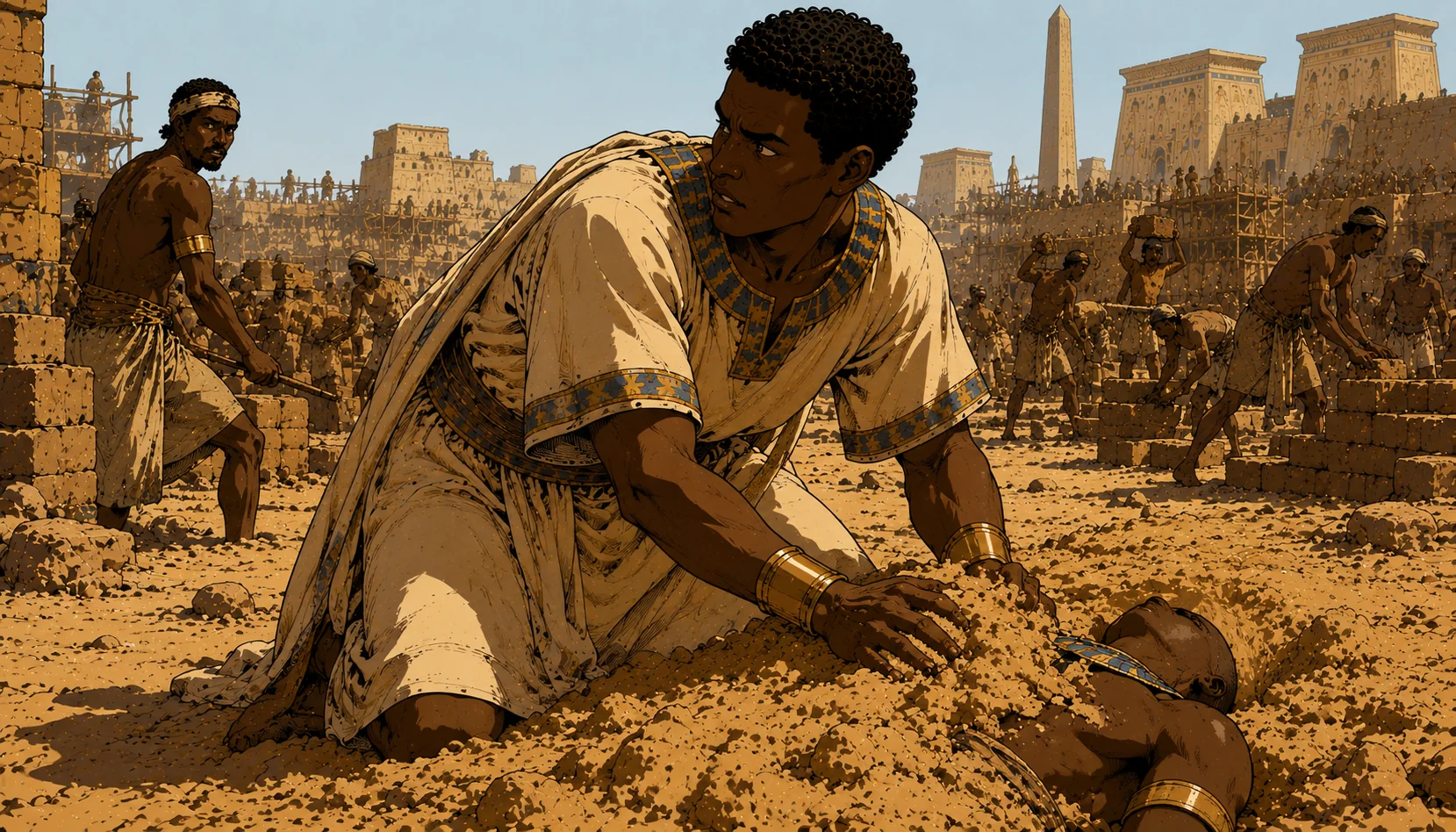 Moses Kills the Egyptian — Exodus 2:11–12